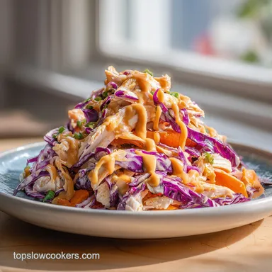 Thai Chicken Salad Peanut Dressing: Ready in 20 Minutes