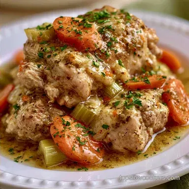 Slow Cooker Chicken Stew: Creamy