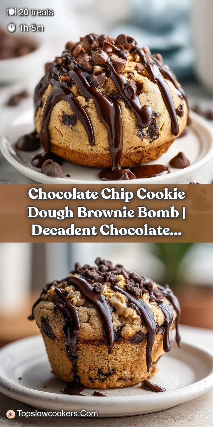 Fudgy brownie swirls with warm, gooey chocolate chip cookie dough studded throughout