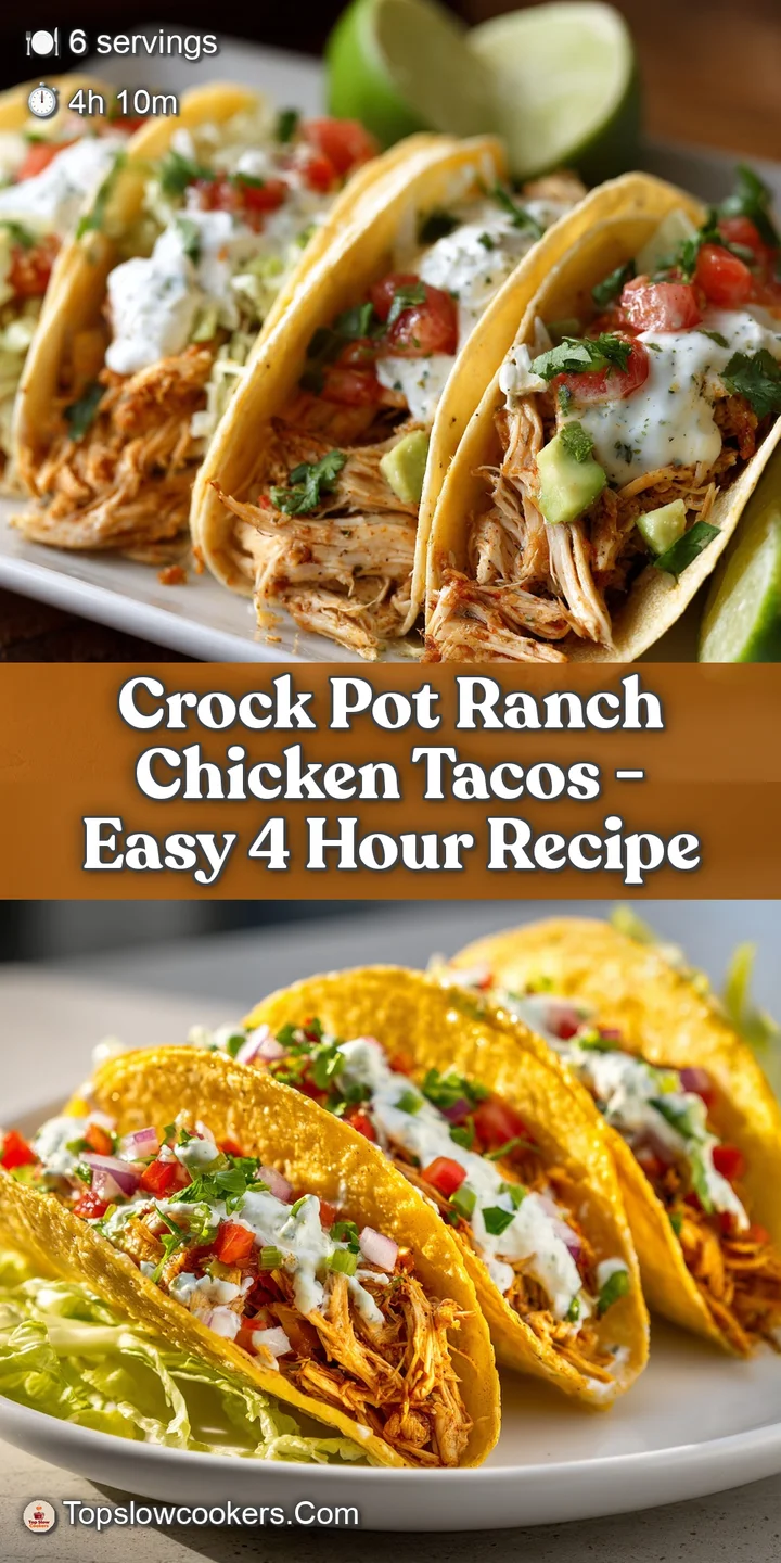 Soft tortillas filled with juicy, shredded chicken and a generous drizzle of creamy, herby ranch sauce, promising a delici...