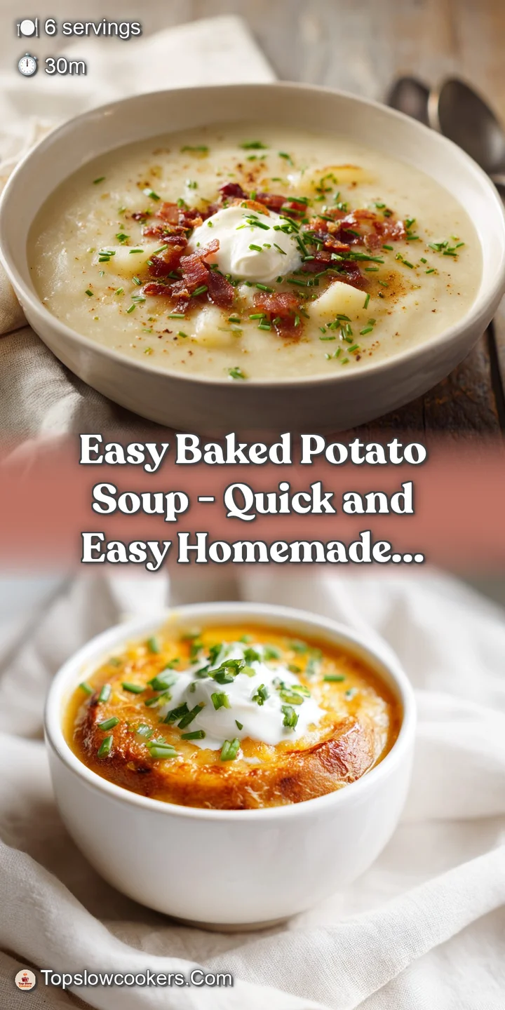 Close-up of velvety potato soup, showcasing its thick texture and bright green garnish.
