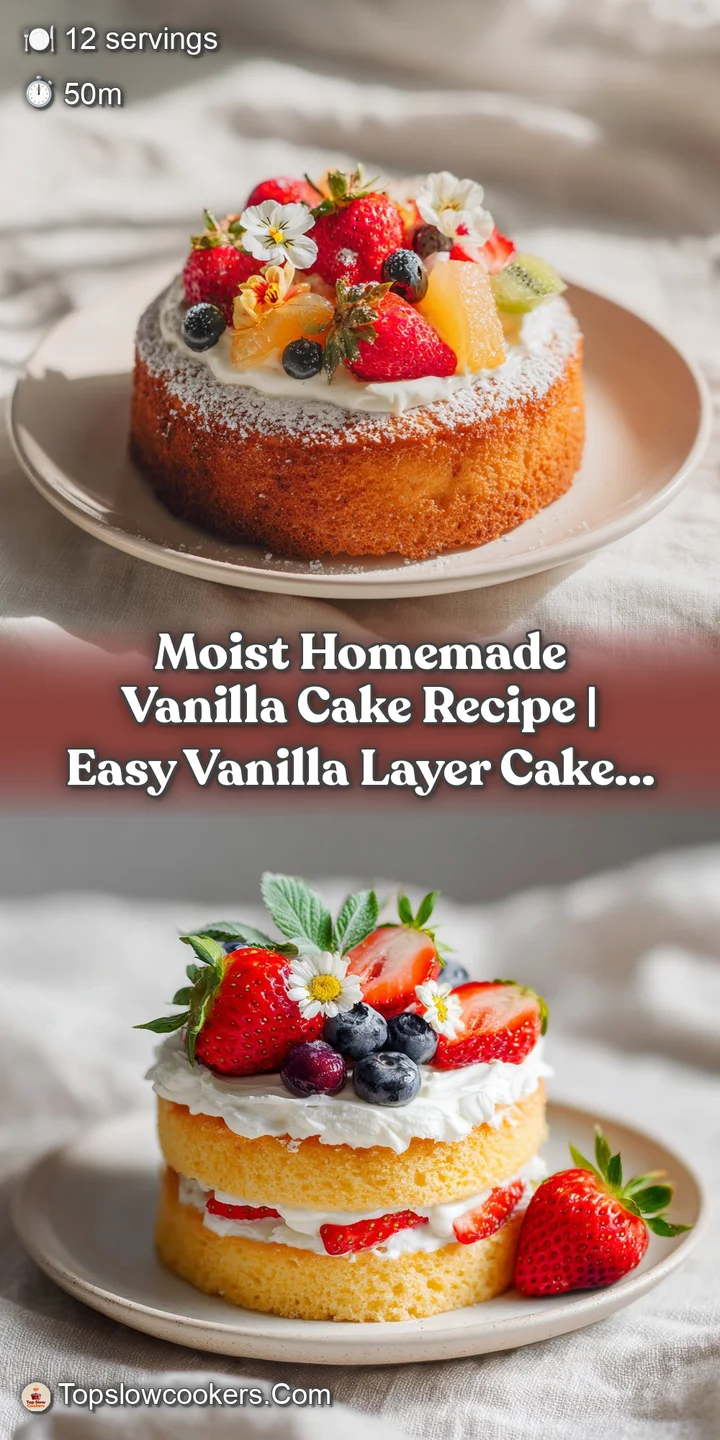 Close-up of moist vanilla cake with visible tiny air bubbles and a delicate, pale crumb.