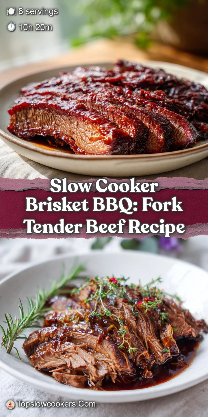 Close-up of tender, juicy BBQ brisket, glistening with rich, dark sauce and hints of smoky char. Mouthwatering texture.