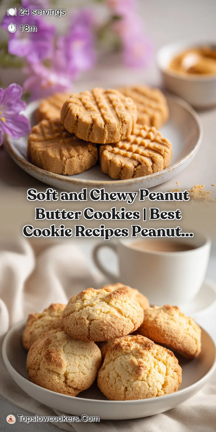 Close-up of a perfectly baked, textured peanut butter cookie with visible indentations.