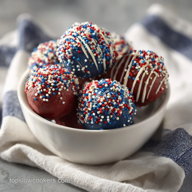 4th of July Truffles: Rich and Creamy Cocoa Bites