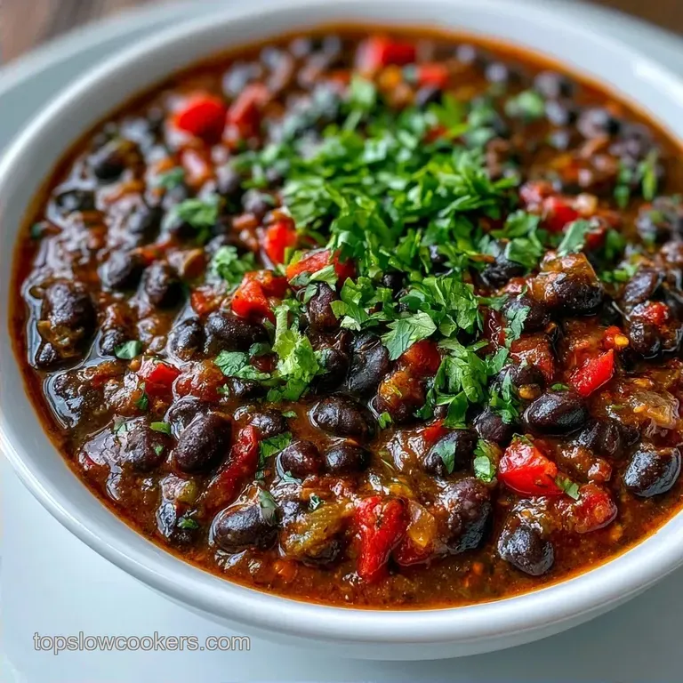 Black Bean Chili Recipe: Hearty and Zesty
