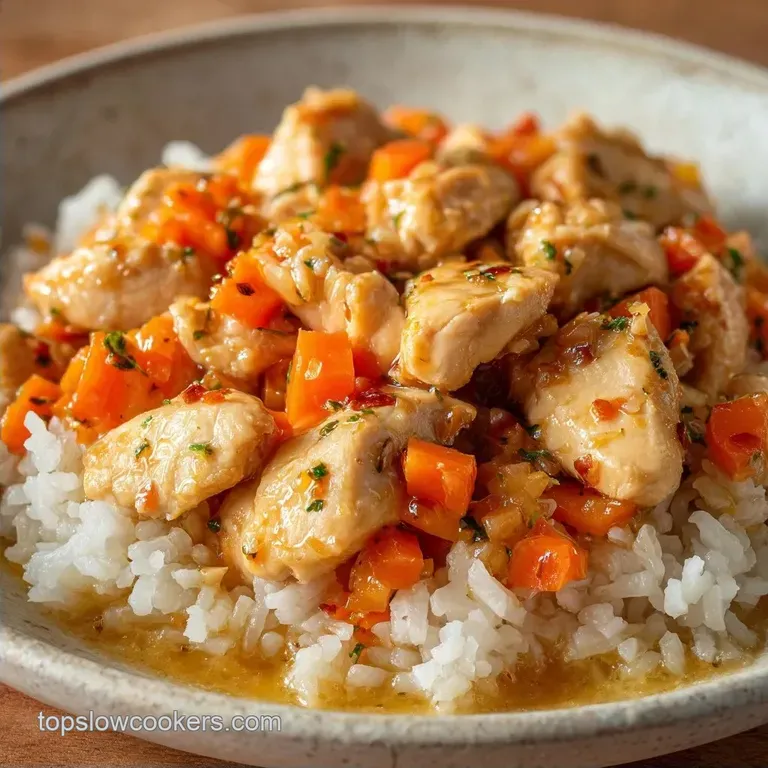 Crockpot Chicken and Rice: Creamy and Healthy