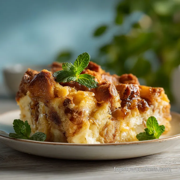 Crock Pot Bread Pudding Recipe