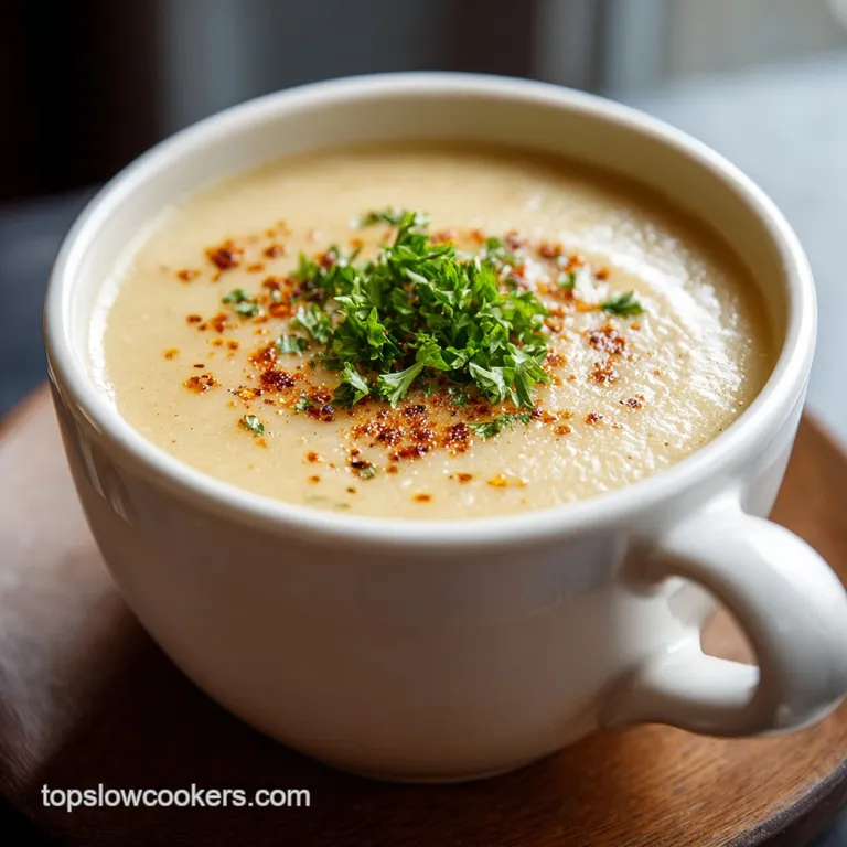 Crock Pot Potato Soup: Velvety and Rich
