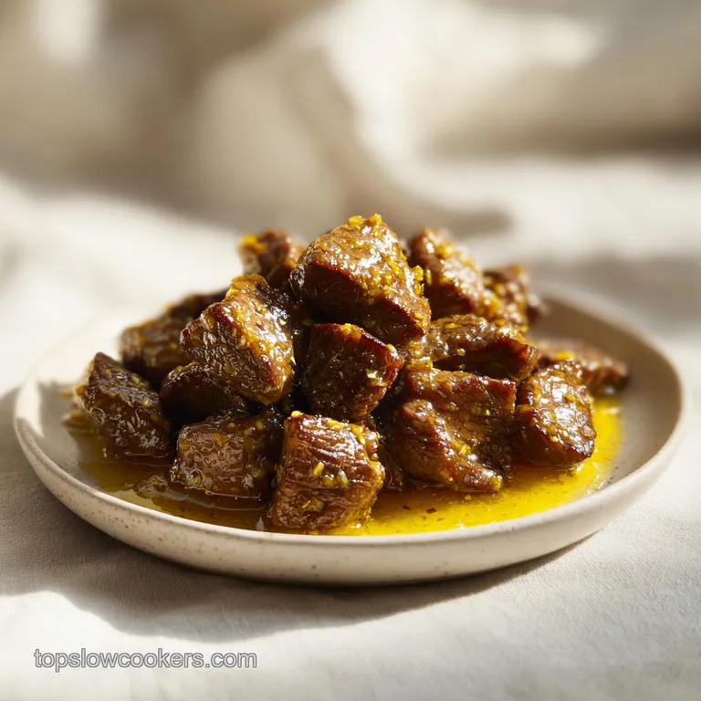 Garlic Butter Steak Bites: Lean and Juicy