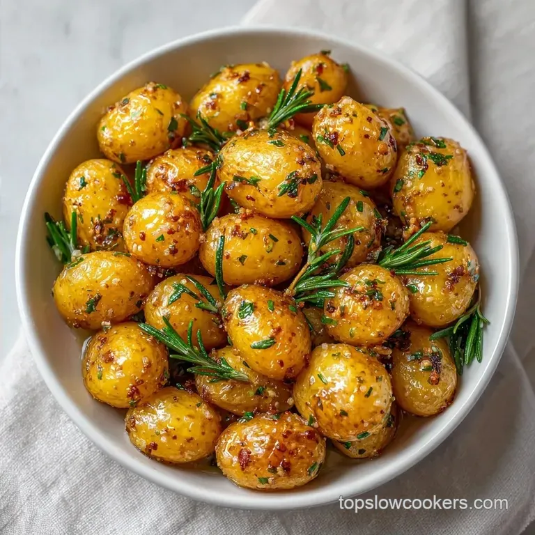 Herbed Slow Cooker Potatoes: Tender and Buttery