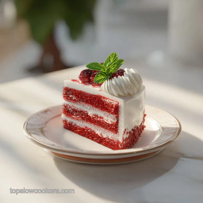 Red Velvet Cake: Moist and Tangy