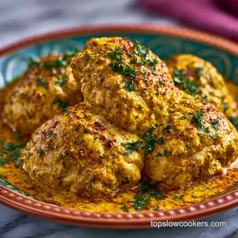 Make Ahead Fathers Day Curry: Punjabi Yellow Chicken
