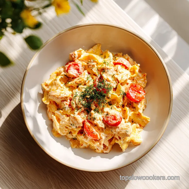 One Pot Creamy Ricotta Chicken Pasta