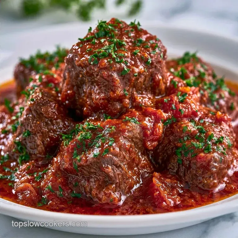 Slow Cooker Beef Caldereta for Dad