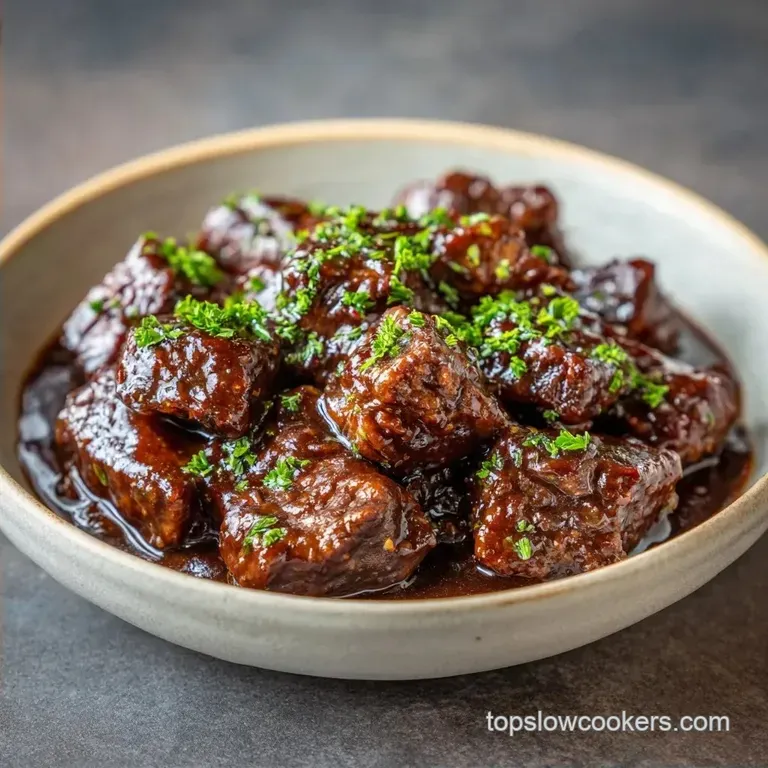 Slow Cooker Beef Tips: Tender and Savory