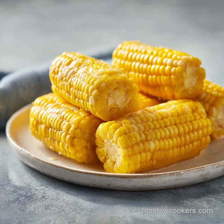 Slow Cooker Corn on the Cob Recipe