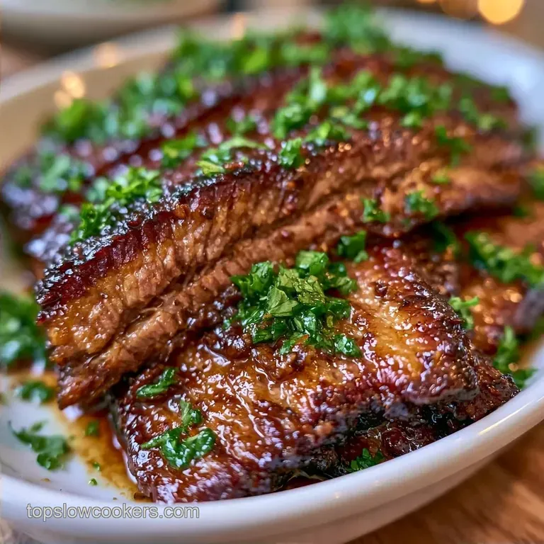 Slow Cooker Fathers Day Feast: Competition Brisket