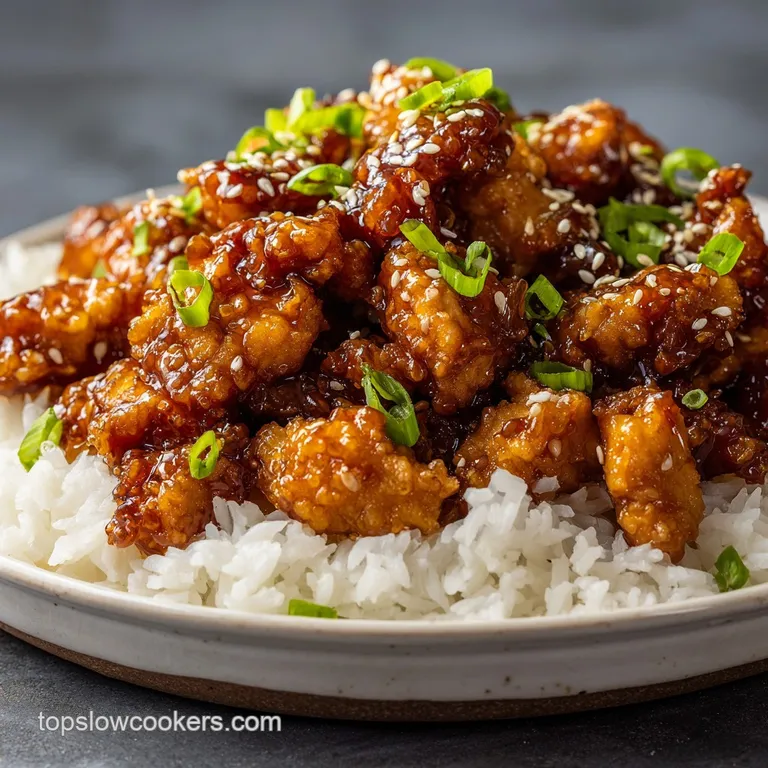 Slow Cooker Honey Garlic Chicken Recipe
