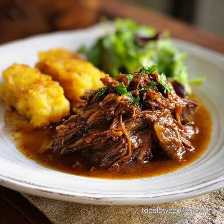 Slow Cooker Mississippi Pot Roast