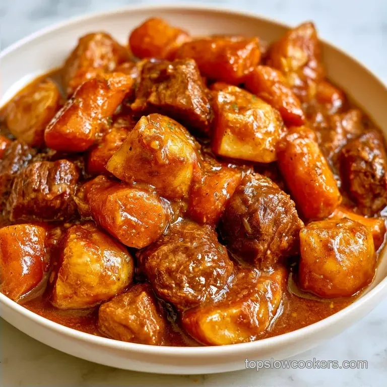 Hearty Slow Cooker Poor Mans Stew