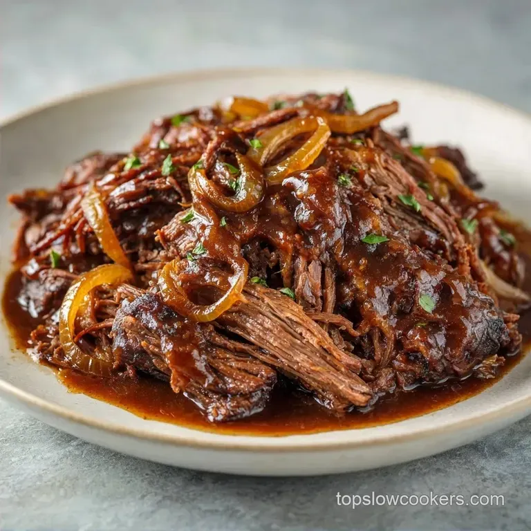Slow Cooker Pot Roast: Fall-Apart and Tender