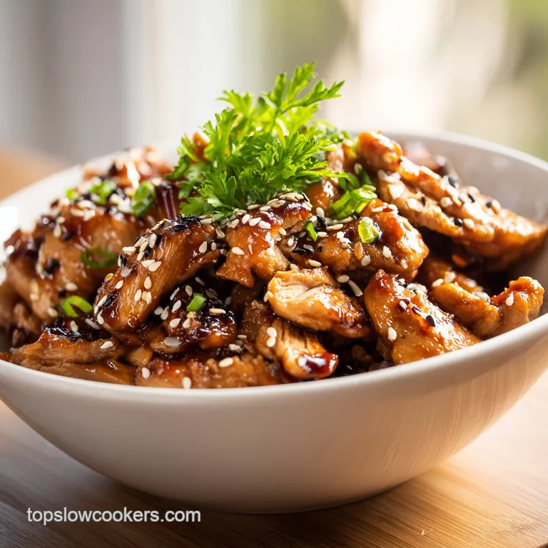 Slow Cooker Teriyaki Chicken