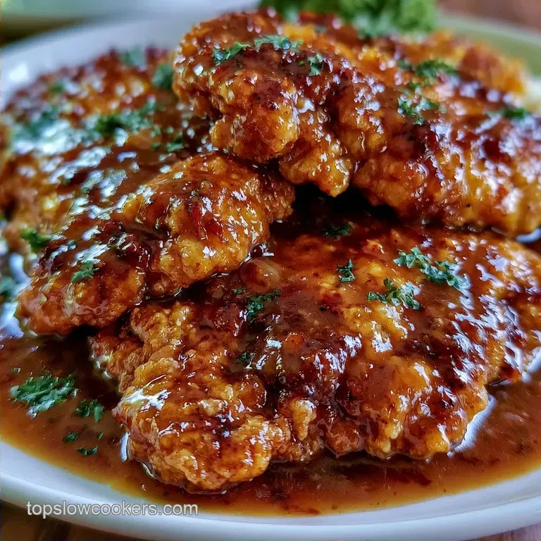 Slow Cooker Southern Smothered Chicken
