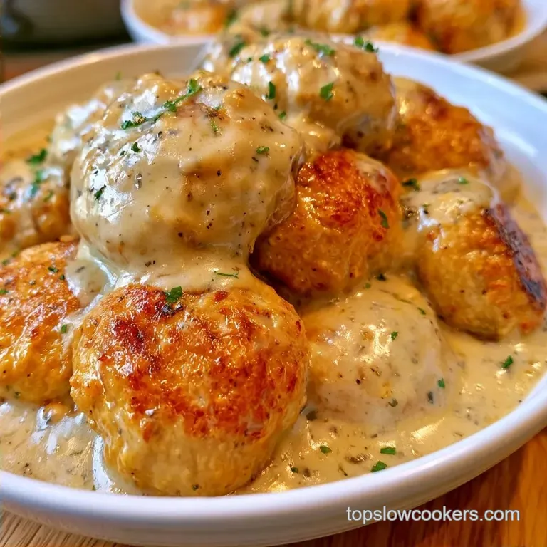 Swedish Meatballs Recipe Gravy with Beef and Turkey